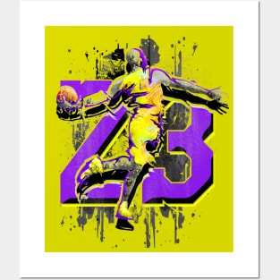 LA Lakers | LeBron James | Los Angeles Posters and Art